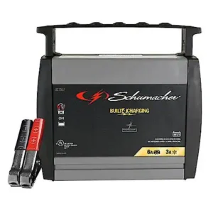 Schumacher 3-in-1 6V/12V Fully Automatic 6A Battery Charger and Maintainer