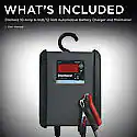 DieHard Silver 3-in-1 6-Volt/12-Volt 10-Amp Battery Charger and Maintainer: Digital Display - Image 3