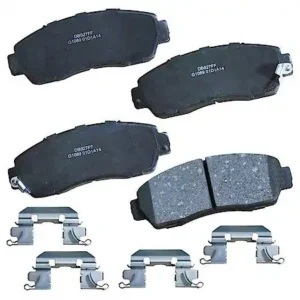 Carquest Premium Gold Front Brake Pads: Ceramic, With Hardware, Long Life, Quiet, and Low Dust