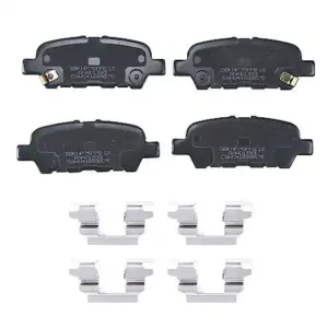 Carquest Premium Gold Brake Pads: With Hardware, Ceramic, Long Life and Quiet - Rear