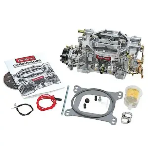 Edelbrock Performer 1403 Carburetor: 500 CFM, 4 Barrel, Square Bore, Electric Choke Inlet