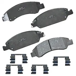 Carquest Premium Gold Front Brake Pads: Ceramic, With Hardware, Long Life, Quiet, and Low Dust