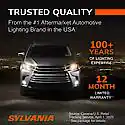 Sylvania H11 Basic: Halogen Headlight Bulb, Basic Performance, 2 Pack - Image 2
