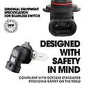Carquest 9005 Standard Halogen Headlight Capsule, 1 Pack - Image 2